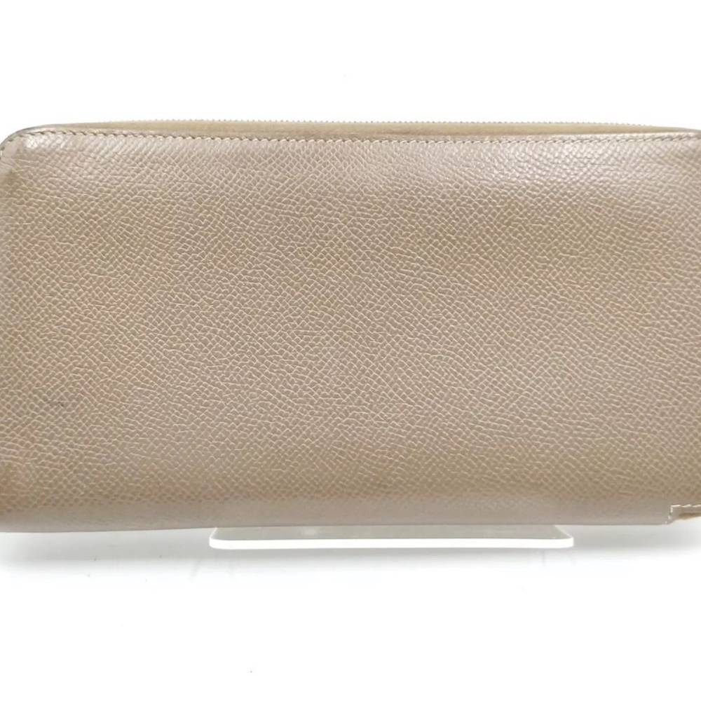 Hermes Long Wallet  Gray Leather - Picture 2 of 9